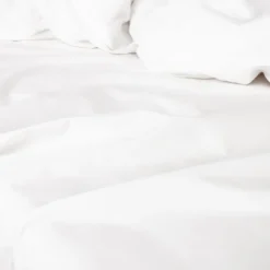 Night & Day Percale flad lagen hvid 240x260 cm