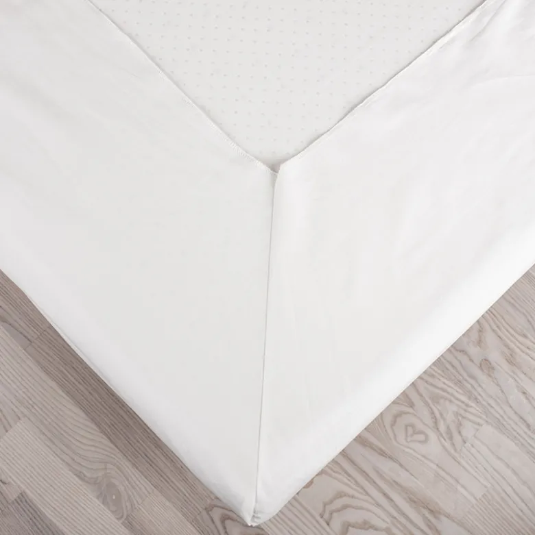 Night & Day Percale kuvertlagen hvid 140x200 cm