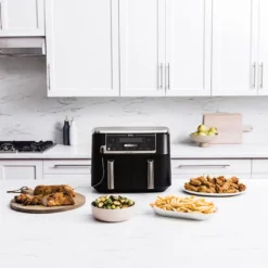 Ninja Foodi AF451 airfryer Max Dual Zone inkl. termometer 9,5 liter