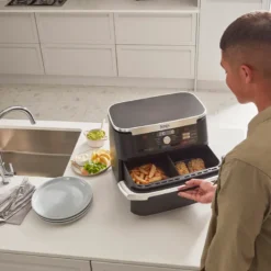 Ninja Foodi AF500EU FlexDrawer airfryer & dehydrator 10,4 liter 2470 watt