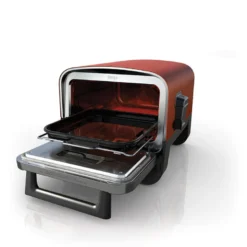 Ninja Woodfire OO101EU udendørs elektrisk grill & røgeovn 2400 watt