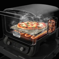 Ninja Woodfire OO101EU udendørs elektrisk grill & røgeovn 2400 watt