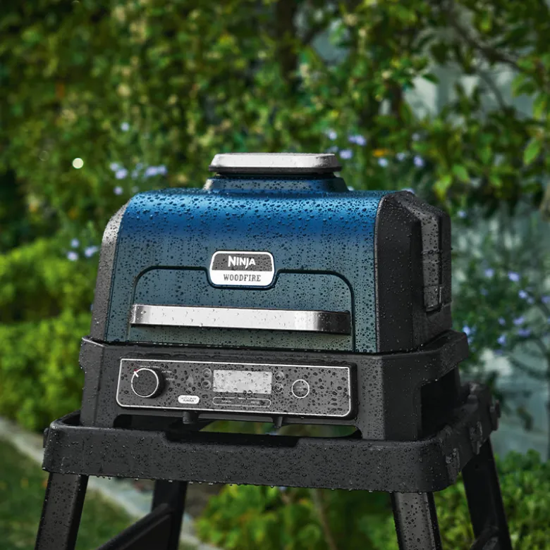 Ninja Woodfire Pro Connect XL OG850EUA elektrisk grill sort