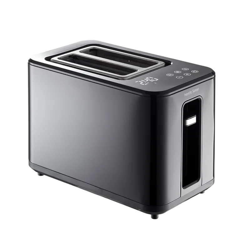 Nordic Sense digital brødristersort 900 watt