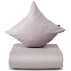 Nordisk Tekstil Chambray sengetøj lilla 140x220 cm