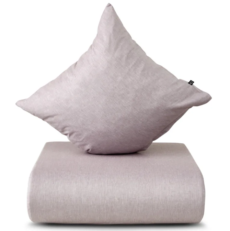 Nordisk Tekstil Chambray sengetøj lilla 140x220 cm