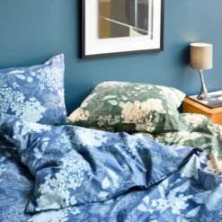 Nordisk Tekstil Hortensia sengetøj grøn 140x200 cm