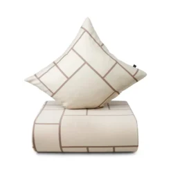 Nordisk Tekstil Karma sengetøj sand 140x220 cm