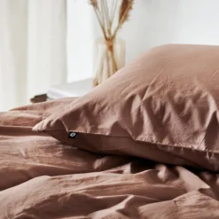 Nordisk Tekstil Kelly sengesæt raw umber 140x200 cm