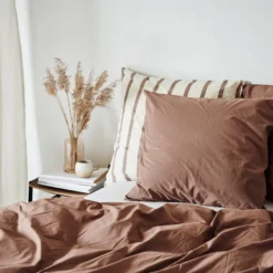 Nordisk Tekstil Kelly sengesæt raw umber 140x200 cm