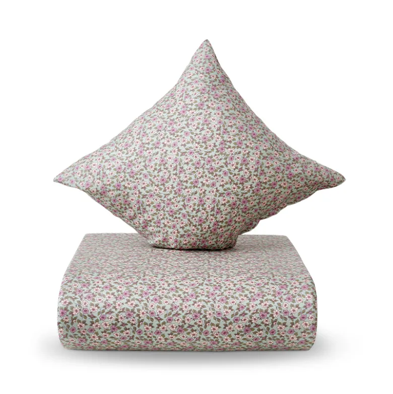 Nordisk Tekstil Rose sengetøj lysegrøn 140x220 cm