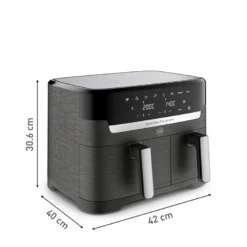 OBH Nordica Dual Easy Fry & Grill airfryer black
