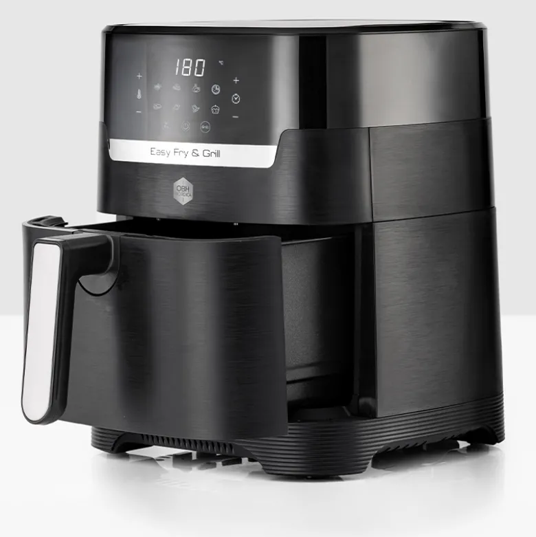 OBH Nordica Easy Fry & Grill Precision airfryer 2in1 black digital