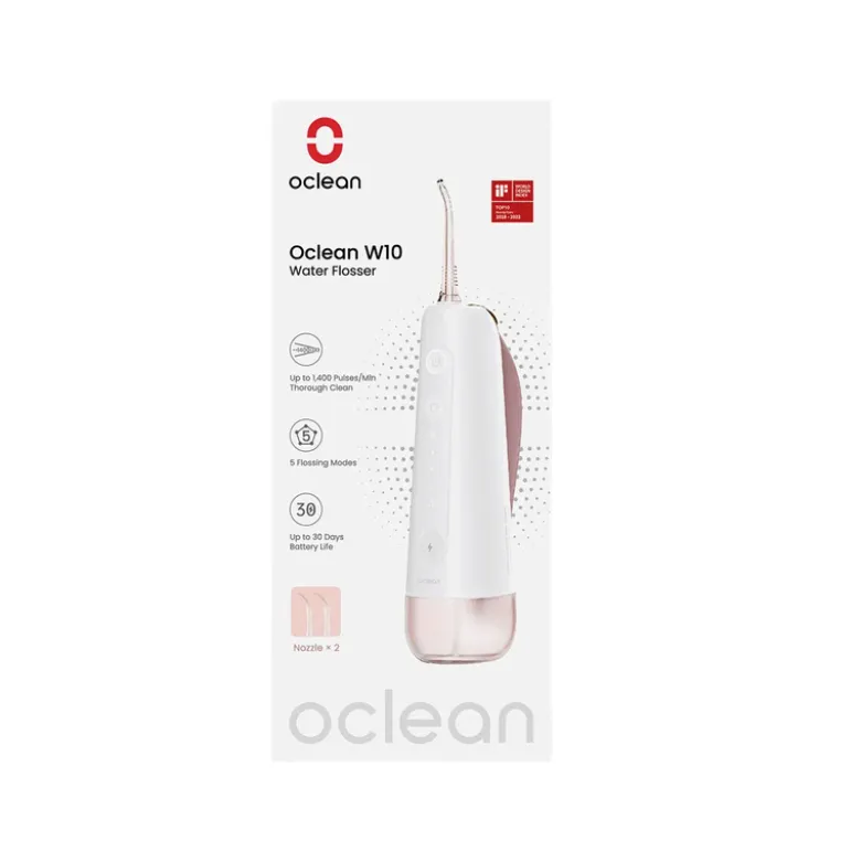 Oclean W10 vandflosser lyserød 200 ml