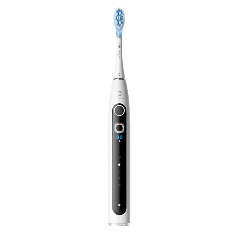 Oclean X Pro 20 elektrisk tandbørste hvid med 3 børstehoveder