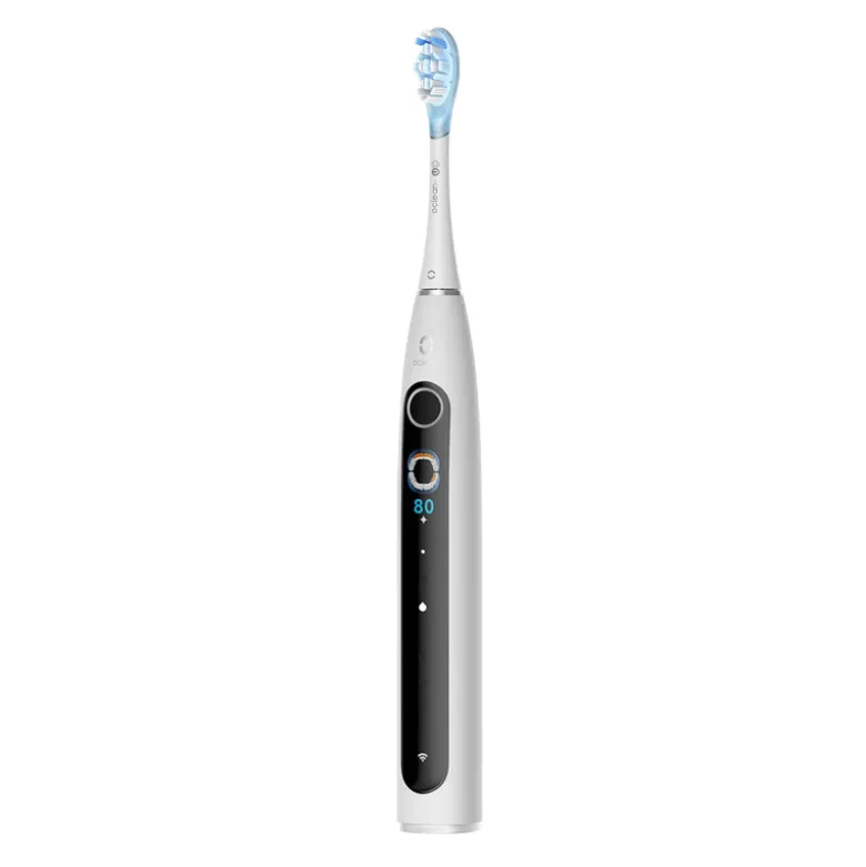 Oclean X Pro 20 elektrisk tandbørste hvid med 3 børstehoveder