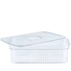 Opbevaringsboks plast med låg