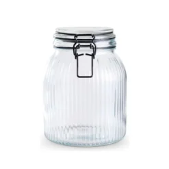 Opbevaringsglas med låg 1,4 liter