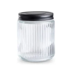 Opbevaringsglas Nordic med låg klar 0,5 liter