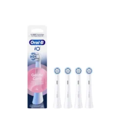 Oral-B iO Gentle Care tandbørstehoveder hvid 4 stk.