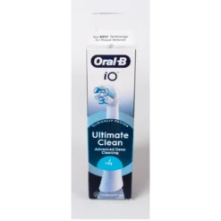 Oral B iO Ultimate clean børstehoveder 4 stk. hvid