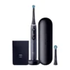 Oral-B iO 7W Black Onyx elektrisk tandbørstesæt