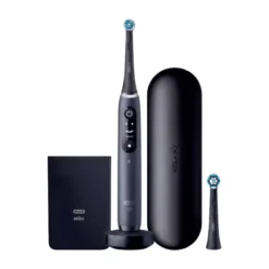 Oral-B iO 7W Black Onyx elektrisk tandbørstesæt