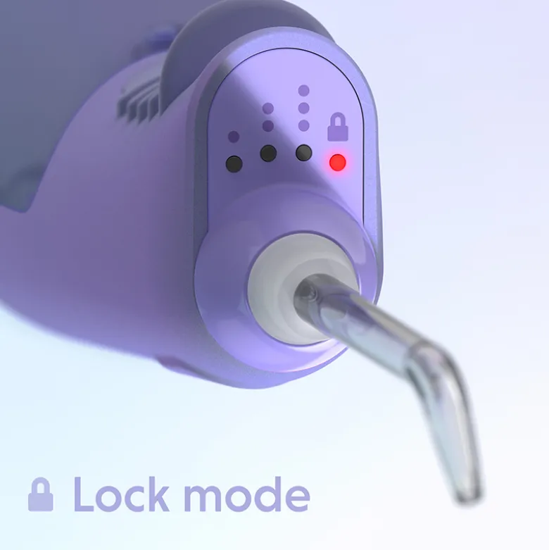 Ordo Hydro Sonic+ water flosser mundskyller pearl violet