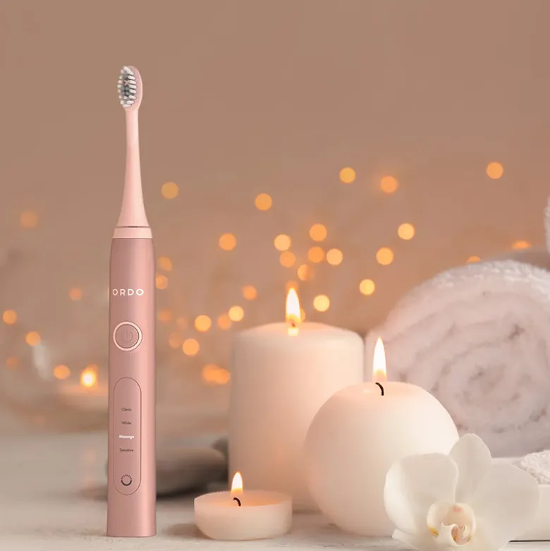 Ordo Sonic+ elektrisk tandbørste rose gold