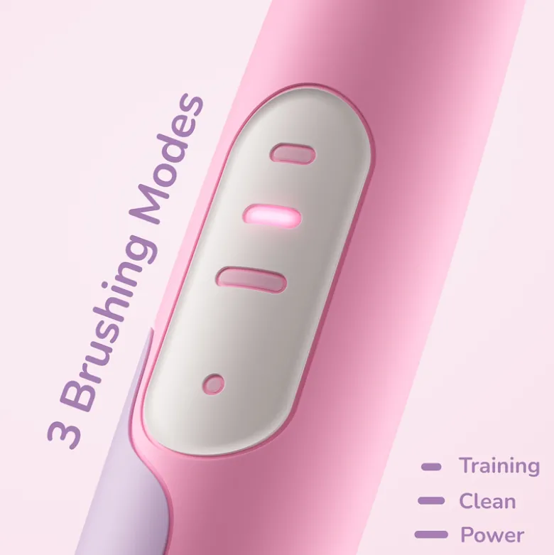 Ordo Sonic Kids genopladelig el-tandbørste pink