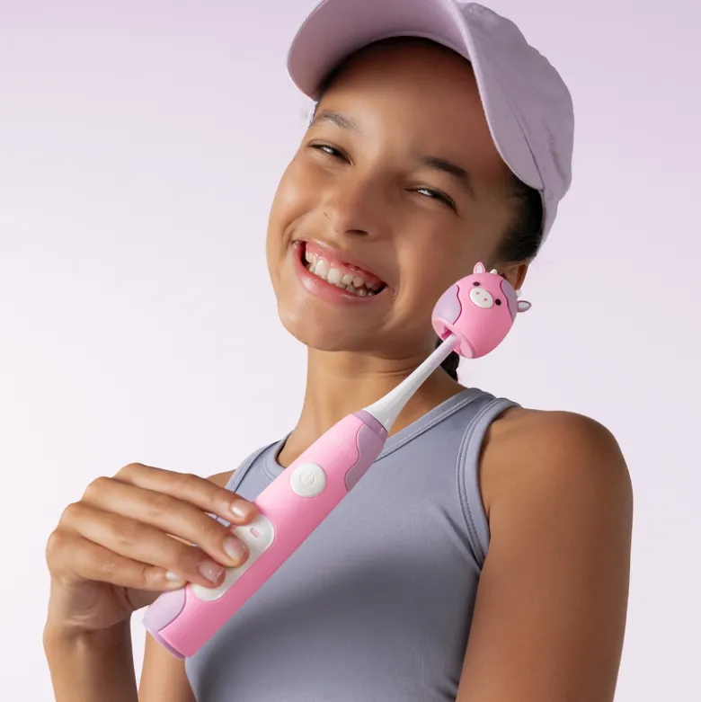 Ordo Sonic Kids genopladelig el-tandbørste pink