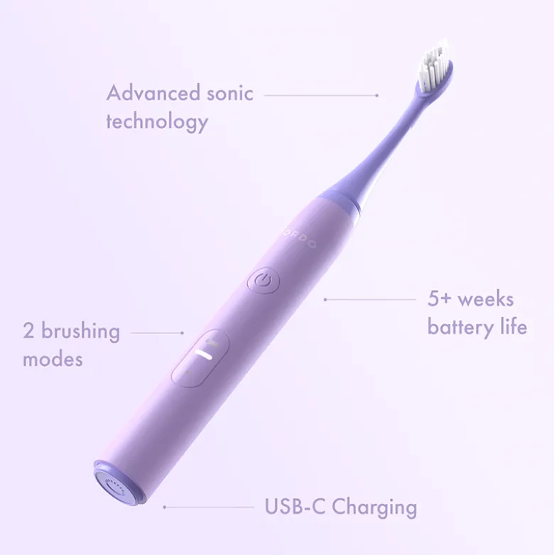 Ordo Sonic Lite elektrisk tandbørste lavender