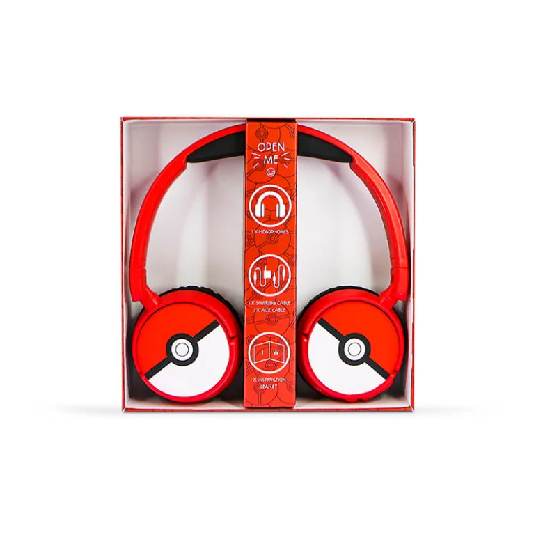 OTL Pokemon Pokeball trådløs on-ear børnehøretelefoner