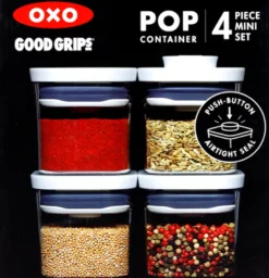 OXO Good Grips opbevaringsboks 4 stk. 0,2 liter