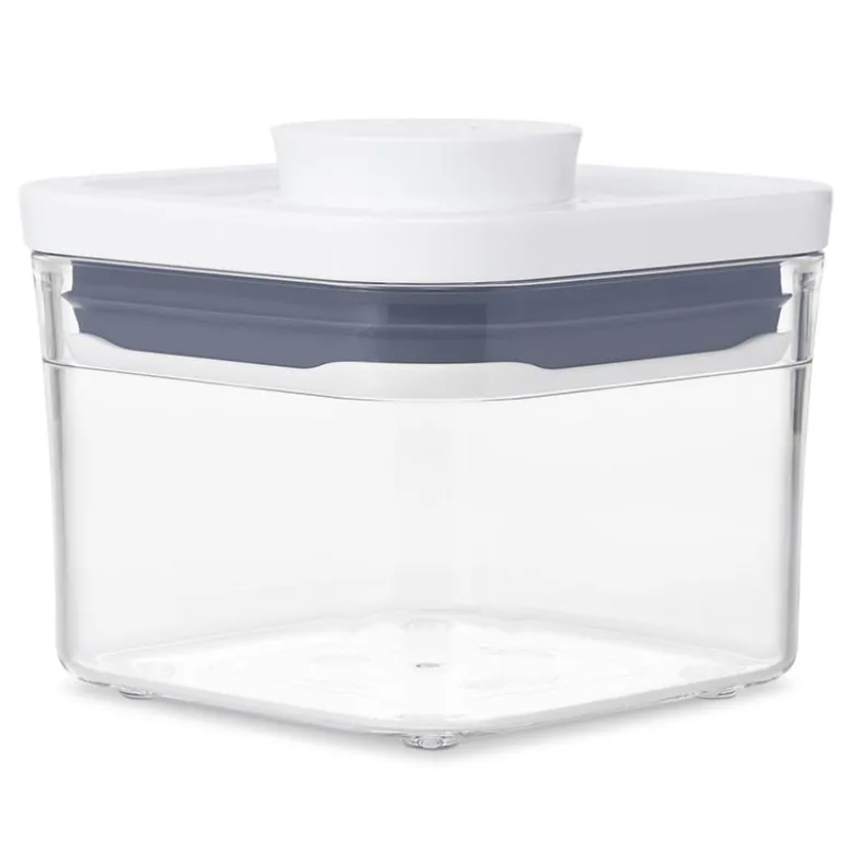 OXO POP opbevaringsboks kvadratisk soft deep ocean 0,4 liter