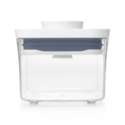 OXO POP opbevaringsboks kvadratisk soft deep ocean 0,4 liter