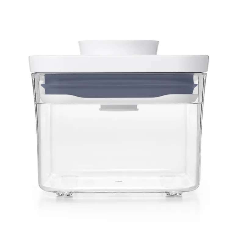 OXO POP opbevaringsboks kvadratisk soft deep ocean 0,4 liter
