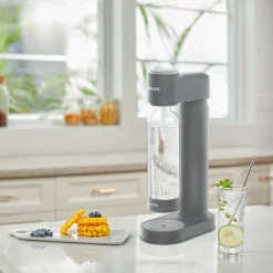 Philips GoZero sodavandsmaskine grå inkl. CO2-flaske