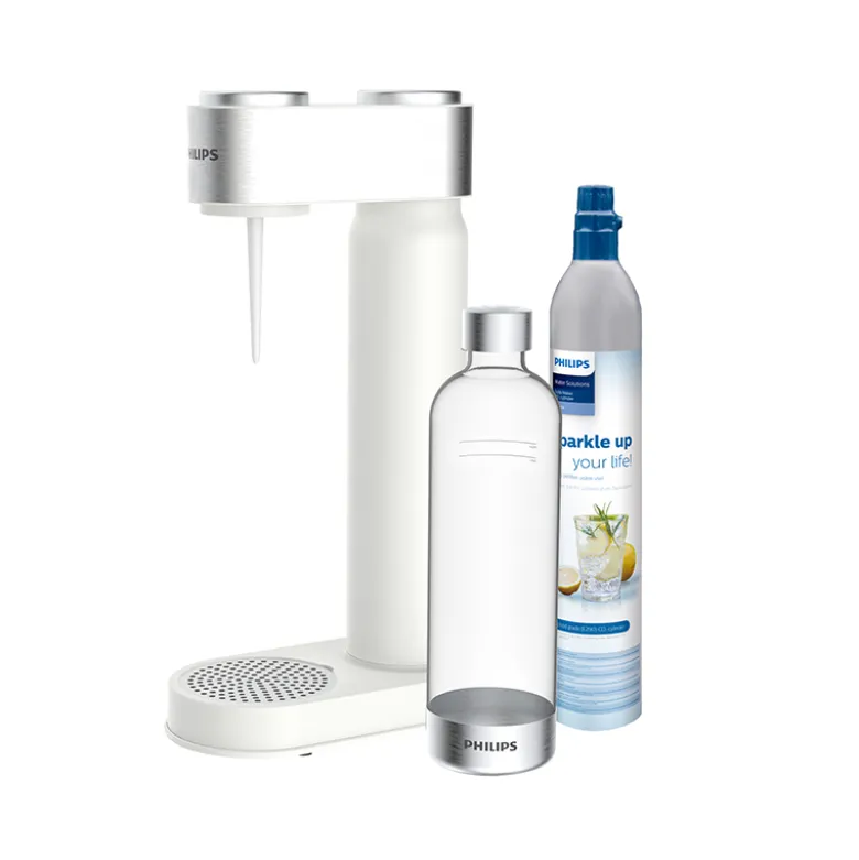 Philips GoZero sodavandsmaskine hvid inkl. CO2-flaske