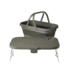 Picnickurv foldbar grå 45x28 cm