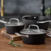 Pillivuyt Gourmet Travo grydesæt 6 dele sort