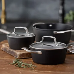 Pillivuyt Gourmet Travo grydesæt 6 dele sort