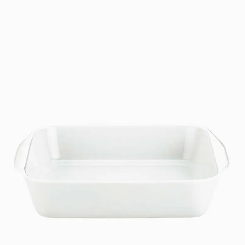 Pillivuyt Originale ovnfast fad hvid 17x17 cm