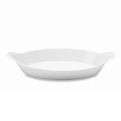 Pillivuyt Oval serveringstallerken hvid 28 cm