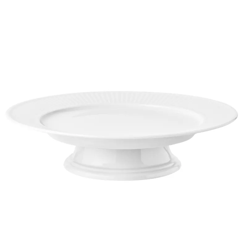 Pillivuyt Plissé fad på fod 31,5 cm