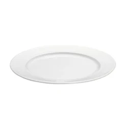 Pillivuyt Plissé flad tallerken hvid Ø 28 cm