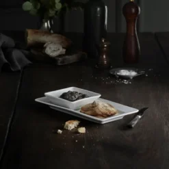 Pillivuyt Plissé skål hvid 11 cm