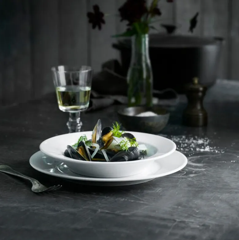 Pillivuyt Sancerre flad tallerken 28 cm