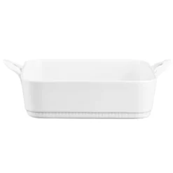 Pillivuyt Toulouse fad med hank hvid 25 cm