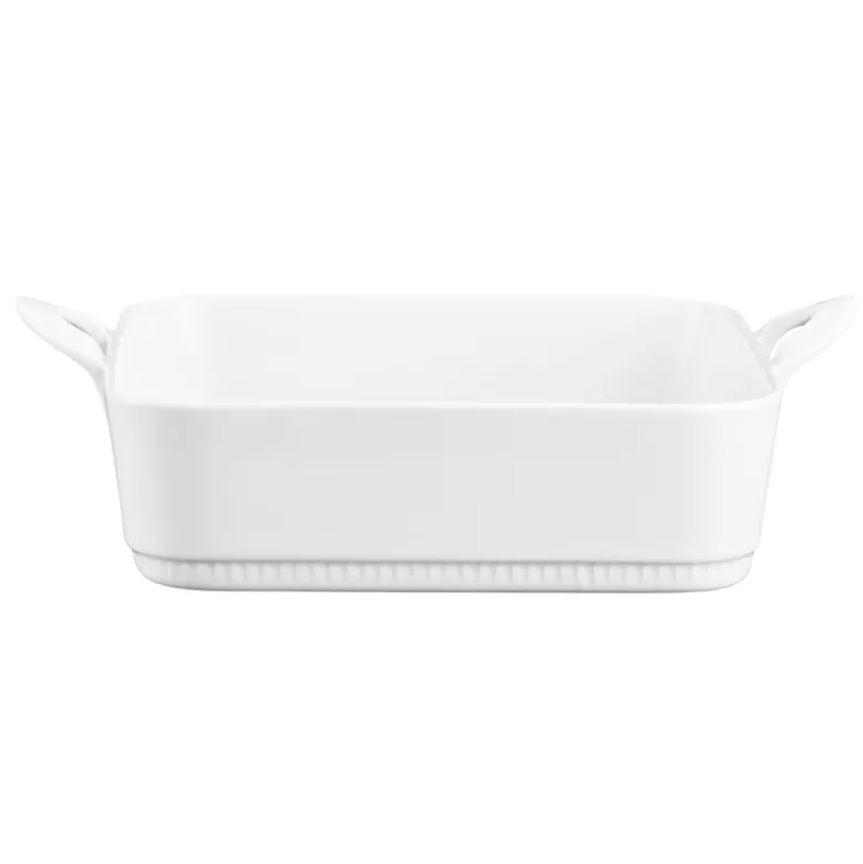 Pillivuyt Toulouse fad med hank hvid 25 cm